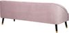 3-Sitzer Sofa Samtstoff rosa ALSVAG Bild 5