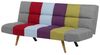 Schlafsofa 3-Sitzer Polsterbezug bunt Patchwork INGARO Bild 4