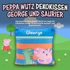 United Labels® Dekokissen Peppa Wutz - George Schorsch, 30 x 30 cm Bild 2