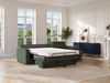 Vente-unique - VIZIR Sofa Stoff Grün - B 223 cm94 cm x H 110 cm95 cm x L 302 cm Bild 3