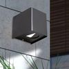 LED Außen-Wandleuchte, schwarz, H 11,5 cm Bild 2