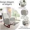PXloue Polsterbett Doppelbett Jugendbett (ohne Matratze), Stauraumbett, Bettkasten, LED-Beleuchtung, USB-Anschluss, 140x200 cm Bild 5