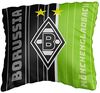 BERONAGE Dekokissen Borussia Mönchengladbach Die Fohlen Elf 40 x 40 Fußballkissen Bild 2