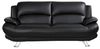 Sofa 3-Sitzer MUSKO - Schwarz Bild 4