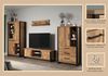 Home affaire Wohnwand Elda, (Komplett-Set, 4-St), Set bestehend aus: TV Lowboard, Vitrine, Wandboard,Highboard Bild 5