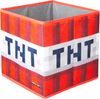 MINECRAFT - Aufbewahrungsboxen im 2er Set, faltbare Stoffboxen mit Stauraum, Grasblock Design Bild 4
