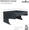 Mähroboter-Garage mit Pflanzdach Anthrazit L 60cm x B 70cm x H 37cm Anthrazit Bild 3