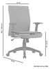 byLIVING Chefsessel ROCKET Chefsessel / Kunststoff schwarz / Bezug Webstoff schwarz / Wippmechanik /Sicherheitsklemmschutz / gebremste Sicherheitsrollen / B 56, H 92,5-100,5,T 61,5 cm Bild 2