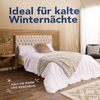 John Cotton 4 Jahreszeiten Bettdecke 135x200 - Atmungsaktive 3-in-1 Bettdecken für Sommer & Winter | Oeko-Test Zertifiziert Steppdecke, Warme Schlafdecke | Winterdecke 135x200 cm Bild 2