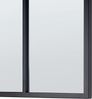 Wandspiegel CAMON 38 cm 132 cm Metall Schwarz Bild 5
