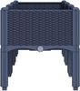 vidaXL Pflanzkasten mit Beinen Blaugrau 120x40x42 cm PP 367896 Bild 4