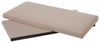 Faltbarer Sitzsack aus MDF und Stoff in Taupe Bild 3