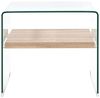 Couchtisch, Hartglas Transparent, 50 × 50 × 45 cm Bild 4