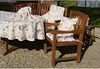 matches21 HOME & HOBBY Tischdecke Tischdecke EMELIE Schmetterlinge & Blumen Polyester 85 x 85 cm (1-tlg), Pflegeleicht & waschbar bei 30 °C Bild 2