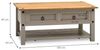 IDIMEX Couchtisch RAMON, Couchtisch aus Holz mit Stauraum Wohnzimmertisch grau/braun Bild 2