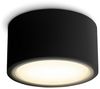 SSC-LUXon LED Aufbaustrahler CELI-X flacher LED Aufbauspot dimmbar rund schwarz mit 6W LED GX53, Warmweiß Bild 3