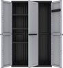 Kreher Mehrzweckschrank Dreitüriger Kunststoffschrank 'C-Twist' (groß) Bild 4