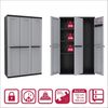 Kreher Mehrzweckschrank Dreitüriger Kunststoffschrank 'C-Twist' (groß) Bild 3
