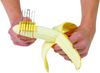 NEU OVP Chef'n Bananza Bananenschneider mit 6 Klingen gelb Banana Slicer Bild 4