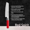 Friedrich Dick Red Spirit Gemüsemesser Usuba, Klingenlänge 18 cm Bild 3