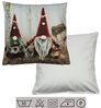 Haus und Deko Tischdecke Kissenbezug 40x40 cm Weihnachten Kissen Deko Samt (1-tlg) Bild 3