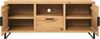 Sydney TV-Bank Wildeiche massiv 134x55x41 cm von massivum – TV-Lowboard Holz braun, Wohnzimmer-TV-Board, Fernsehschrank modern Bild 3