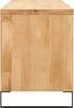 Sydney TV-Bank Wildeiche massiv 134x55x41 cm von massivum – TV-Lowboard Holz braun, Wohnzimmer-TV-Board, Fernsehschrank modern Bild 5