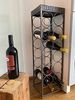 Gilde Weinregal "Albana" aus Metall · brüniert für 12 Flaschen 74124 Bild 3