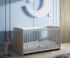 Babybett Kinderbett Winnie 70 x 140 cm 3 Schlupfsprossen Sonoma Eiche Bild 2