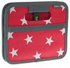 Meori - Faltbox Mini Aufbewahrungsbox Klappbox Hibiskus Rot Sterne A100306 Bild 5