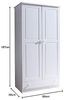 Kleiderschrank "Moritz" 2-türig Kiefer Bild 2