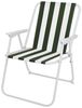 Mojawo Campingstuhl, klappbar, Stahlgestell / Textil, 53 x 46 x 74 cm, Grün / Weiß Bild 5
