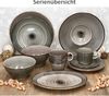 MÄSER Suppenteller Mäser Prospero 6x Suppenteller braun Porzellan tiefe Teller Pasta Bild 5