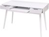 Mendler 'HWC-A70b' Schreibtisch aus MDF, weiß, 80 x 120 x 55 cm Bild 4