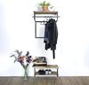 Garderobe Wandgarderobe RIZZOLI Weiß mit Ablage aus Eiche, von Spinder Bild 5