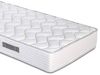 EVERGREENWEB Matratze 85x195 cm aus Polyurethanschaumstoff WATERFOAM, Ergonomisch, Höhe 20 cm + 1 Kissen aus Memory Foam Flocken, Atmungsaktiv Weiß Bezug, Orthopädisch, Massage-Effekt | Fashion Bild 3
