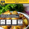 Krüger Bratpfanne Aluminium Großraumpfanne Gourmet, 28 cm, Aluminium (1-tlg), für Induktions-Kochfelder geeignet Bild 4