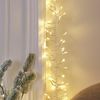 Lights4fun LED-Lichterkette 5m Bicolor LED Cluster Lichterkette Bild 5