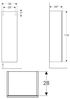 GEBERIT SMYLE SQUARE Midischrank 36 cm breit, Anthrazit Bild 2