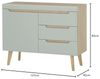 Sideboard Isgard in Pistazie und Eiche 107 cm Bild 3