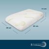 Beautissu BeauErgo BN Memory Foam Nackenstützkissen Bambus 65 x 40 x 14 cm Bild 2