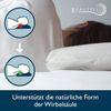 Beautissu BeauErgo BN Memory Foam Nackenstützkissen Bambus 65 x 40 x 14 cm Bild 5