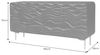 riess-ambiente Sideboard WAVE 160cm schwarz / gold (Einzelartikel, 1 St), Wohnzimmer · Massivholz · Metall · Kommode · Retro Design Bild 3