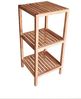 Primaster Standregal mit 3 Ablagen 36 x 36 x 79 cm Regal Bücherregal Bild 2