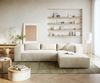 Eckcouch Brom 260x175 cm Cord Beige Recamiere rechts Bild 4