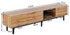 FurnitureR TV-Lowboard mit 2 Türen & offenem Fach, modernes Holz-Weiß-Design für Wohnzimmer & Medienbereich Bild 4