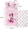 BERONAGE Wendebettwäsche Minnie Mouse Shopping Bettwäsche Linon / Renforcé, 100% Baumwolle, 2 teilig, 135x200 + 80x80 cm Bild 2