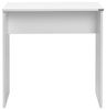 Modern Study Desk, White, 72 x 75 x 52 cm | 100% Melamine Coated Particle Board, 16 mm Thickness | Stylish & Functional for Home Office & Study Bild 4