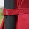 Mendler 'HWC-A96' Gastronomie-Ampelschirm mit Flap, Polyester, Terracotta, 3x3 m, Alu, ohne Ständer Bild 3