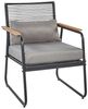 Lounge Set POMONTE Metall Schwarz Bild 4